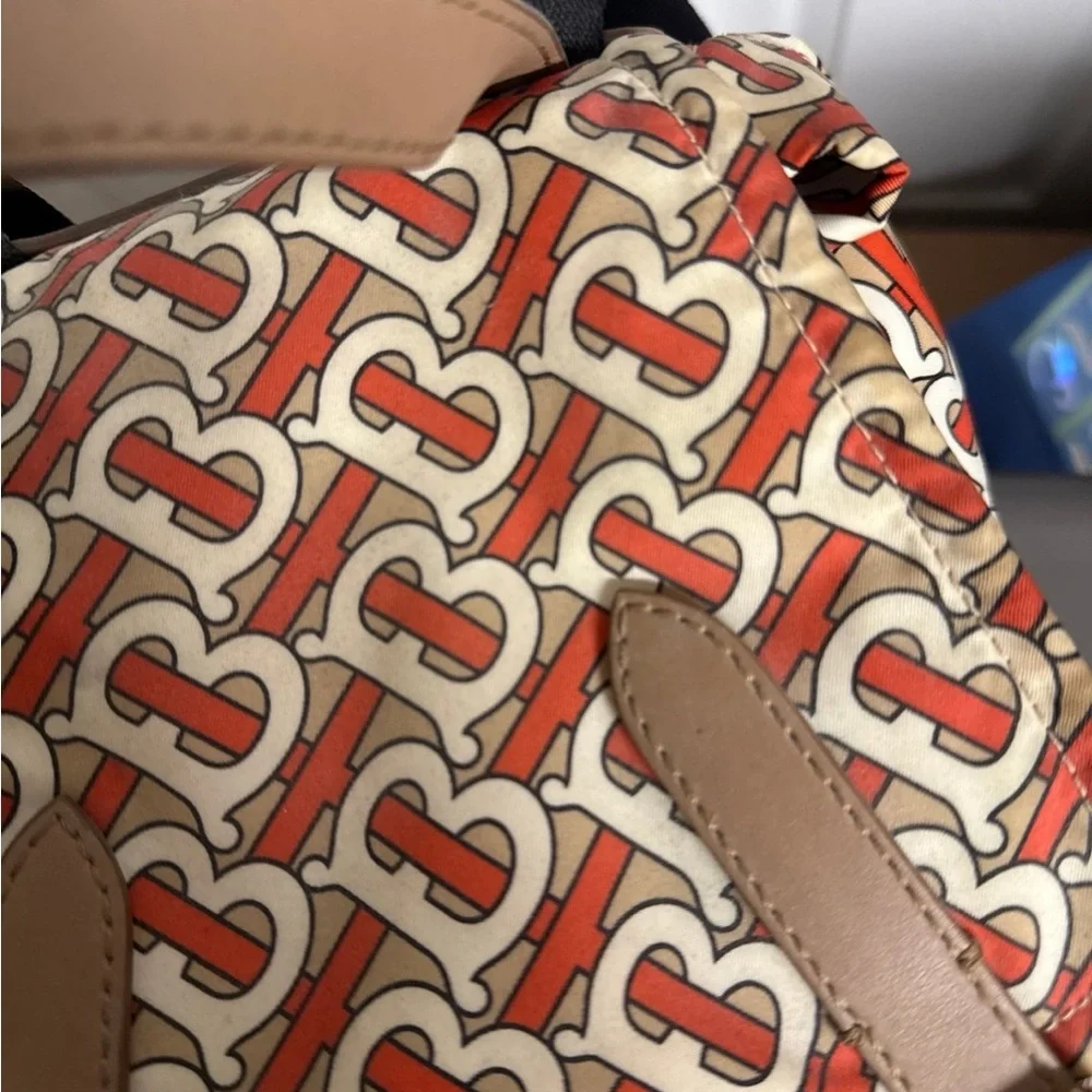 Burberry Rucksack Backpack RARE - Picture 5 of 13